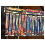 Disney and Animated VHS Tapes