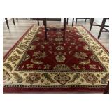 Stratford Polypropylene Red Area Rug