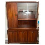 Mid-Century Modern China Cabinet in Wood