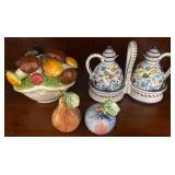 Ceramic Tableware with Decorative Motifs