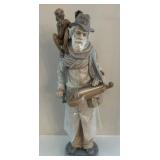 Lladro Porcelain Figurine of Man with Monkey