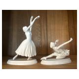 Boehm Ballet Figurines: Giselle and Swan Lake