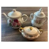 Decorative Porcelain Tea Items