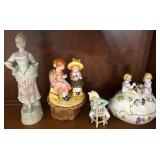 Ceramic and Porcelain Figures