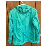 Columbia Teal Hooded Jacket, Size XXL