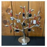 Metal Tree with Mini Picture Frames