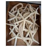 Decorative Starfish and Nautical-Style Ropes