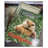 Decorative Caddyshack and Retro Metal Signs