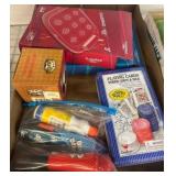 Box Lot With Games and Toys