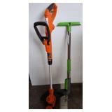Electric String Trimmer And Manual Weed Remover