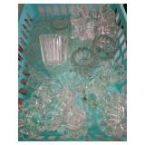 Clear Glass Candleholders