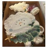 Holiday-Themed Ceramic Figurines