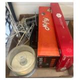 Box Lot with Desktop Games and Miscellaneous Items