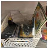 Art Supplies Lot with Sketchbook and Tools