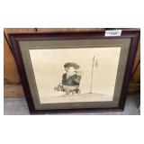 Framed Artwork Titled ï¿½Big Holeï¿½