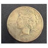 1922 Peace Silver Dollar Coin