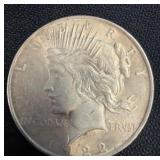 1922 Peace Silver Dollar Coin