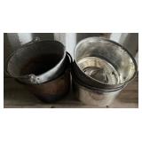 Metal Utility Buckets