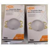 HDX N95 Respirator Mask 30-Pack Medium/Large