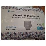 Bladder Control Underwear, XL, 20 Count