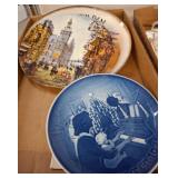 Decorative Plates Featuring Various Scenes