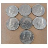Kennedy Half Dollar Coins