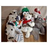 Coca-Cola Branded Holiday Plush Toys