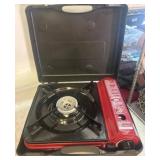 Portable Gas Stove With Hard Carry Case