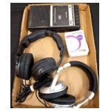 Seass Solid State Cassette Recorder, Headphones