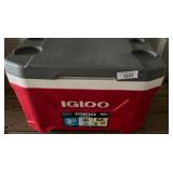 Red Igloo Latitude 52 Quart Cooler