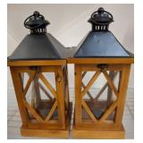Lulu & Co. Wooden Lanterns