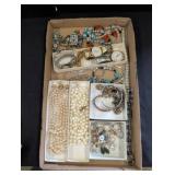Jewelry and Watches Lot in Tray