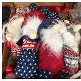 Patriotic-Themed Decor and Textiles Lot