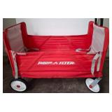 Red Radio Flyer Collapsible Wagon with Handle