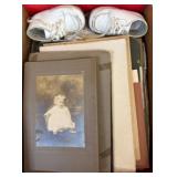 Vintage Photos and Baby Shoes