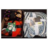 Throws and Pajama Set