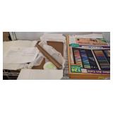 Baking Board/Rolling Pin & 124-Piece Art Set