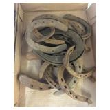 Rusted Metal Horseshoes