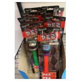 PEZ Candy Dispensers with Race-Themed Designs