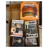 Funko Pops and Mood Light Items