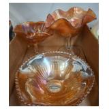 Carnival Glass Bowls and Compotes Collection