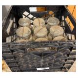 Ball Ideal Glass Jars with Wire Bales