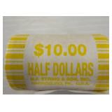 $10 Half Dollar Roll by N.F. String & Son