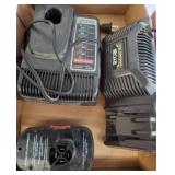 Battery Chargers by Ryobi and Craftsman