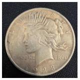 1923 Peace Silver Dollar Coin