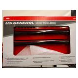 Red U.S. General Mini Toolbox