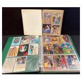 Binder With Assorted Sports Trading Cards