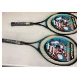 Dunlop Master Tennis Rackets With Covers