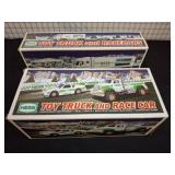 Hess Toy Trucks and Race Cars in Boxes