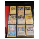 Pokemon Cards in Red Binder